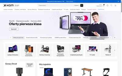 Strona firmy x-kom sp. z o.o.
